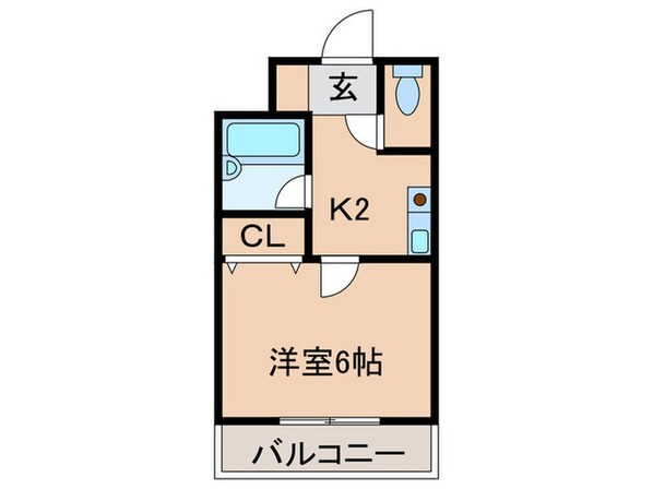 アビテ八幡の物件間取画像